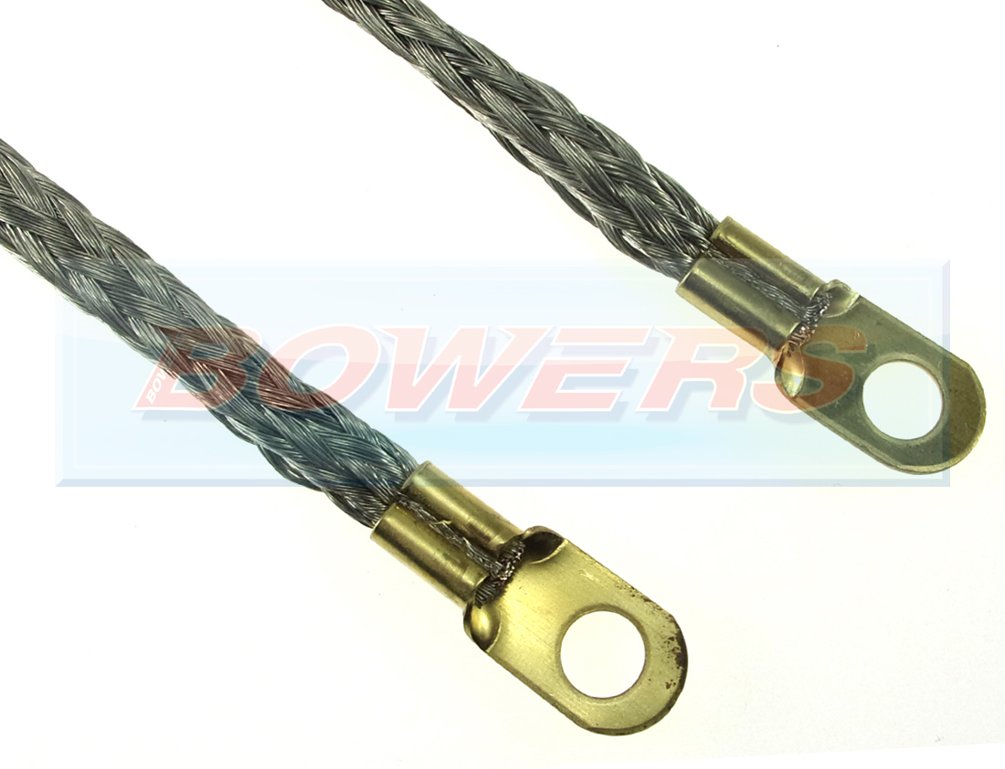 24 Inch 600mm Braided Battery Earthing Cable/Strap H Bowers
